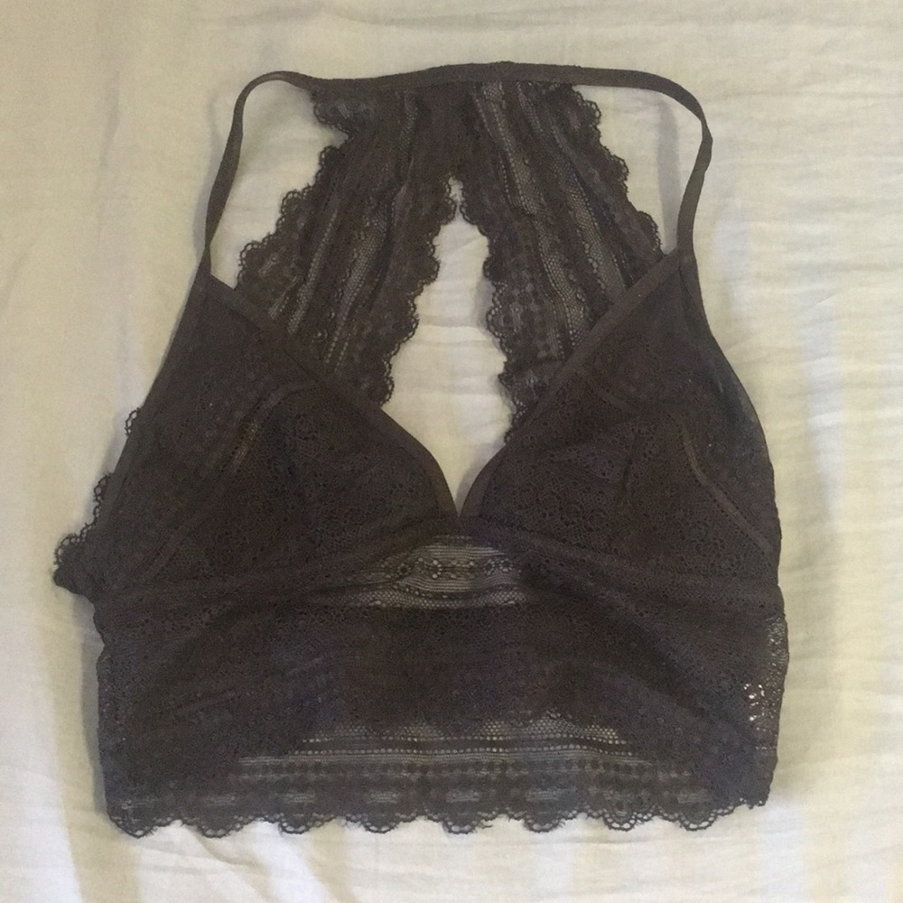Super cute black lace bralette size s